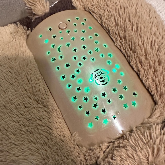 Pillow Pets Dream Lites Plush Brown Puppy Dog Light up snuggly puppy night-light - Picture 7 of 15